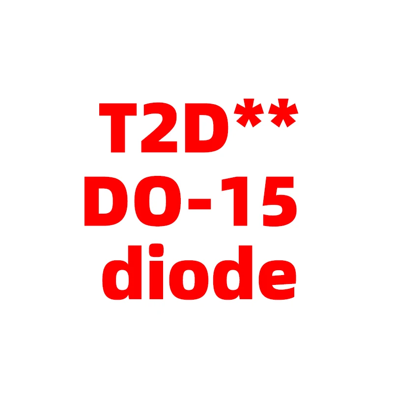 50-5pcs Original New T2D07 T2D45 T2D79 T2D43 T2D33 T2D DO-15 Diode
