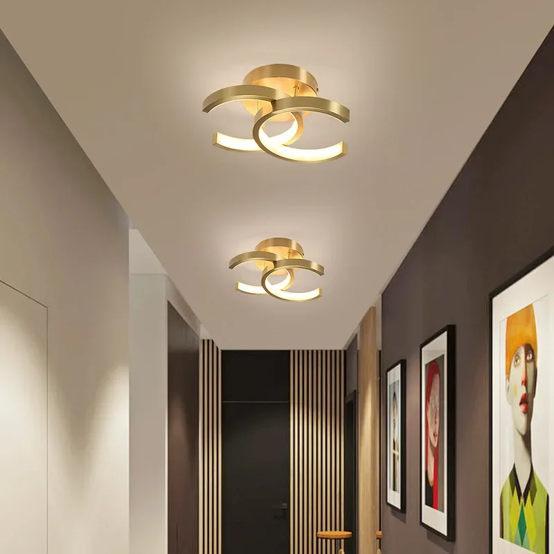 

FSS Nordic Ceiling Light LED Modern Entrance Hall Entrance Hallway Balcony Small Ceiling Light