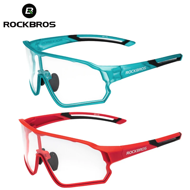 

ROCKBROS Cycling Glasses Photochromic MTB Road Bike Glasses UV400 Protection Sunglasses Ultra-light Sport Safe Eyewear Equipment