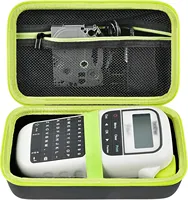 Case Compatible with Brother for P-Touch PTH110/ PRTH110/ Pro PT-H111/ PTE110 Portable Label Maker, Storage Holder Carrying Bag