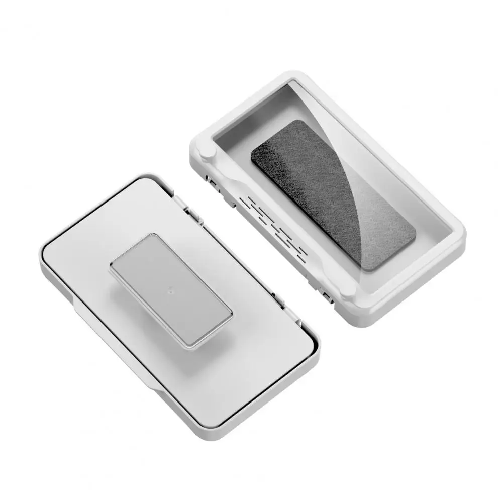 Phone Holder Box Multifunctional Mobile Phone Holder Box Bathroom Toilet Wall Phone Case Stand Box