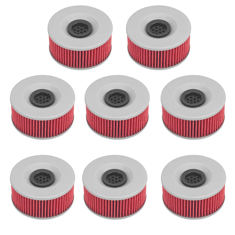 1/2/4/8pcs Motorcycle Oil Filter For Yamaha FJ600 FZ400 FZ600 XJ400 XJ600 XJ650 XJ700 XJ750 XJ900 XS250 XS400 YX600 1L9-13440-91