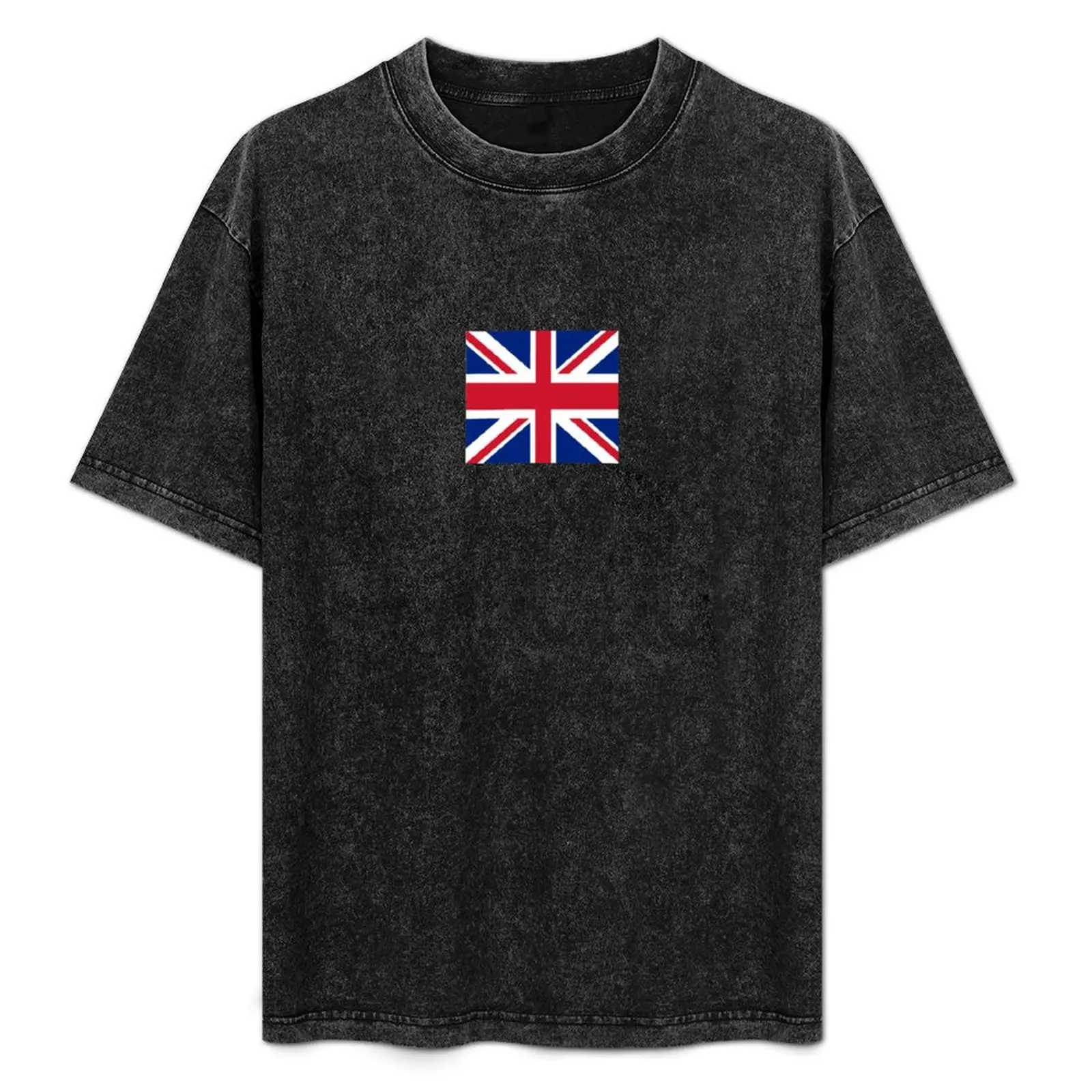 Union Jack Bedspread T-Shirt plain man clothes oversized t shirt aesthetic clothes heavy weight t shirts for men