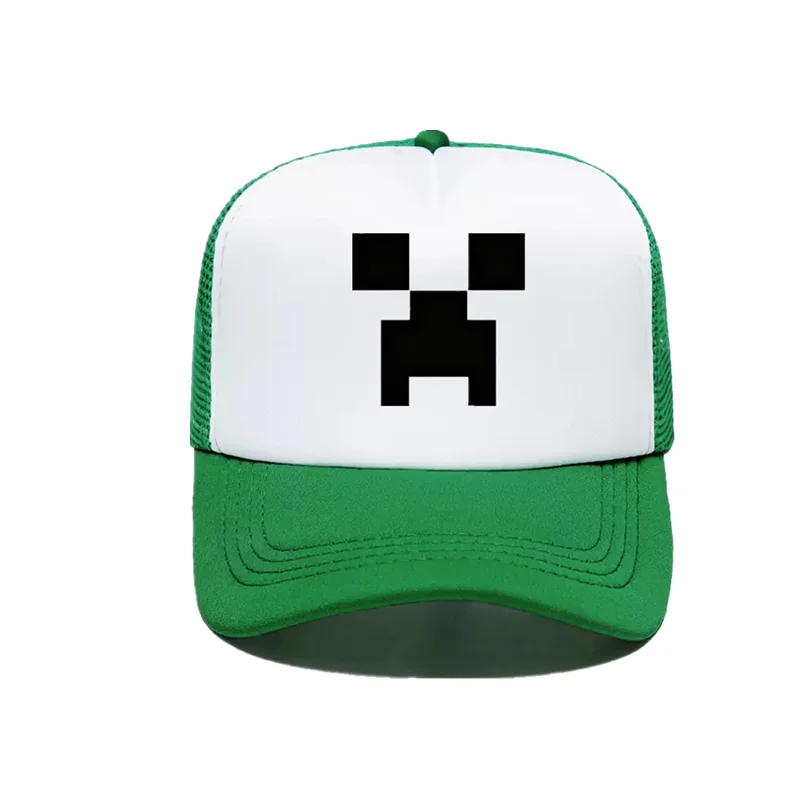 Halloween-Spiel Totem of Undying Hut Cosplay Unisex Pixel Block Baseballkappe Sonnenhut Outdoor-Accessoires Sport Party – Detail 11