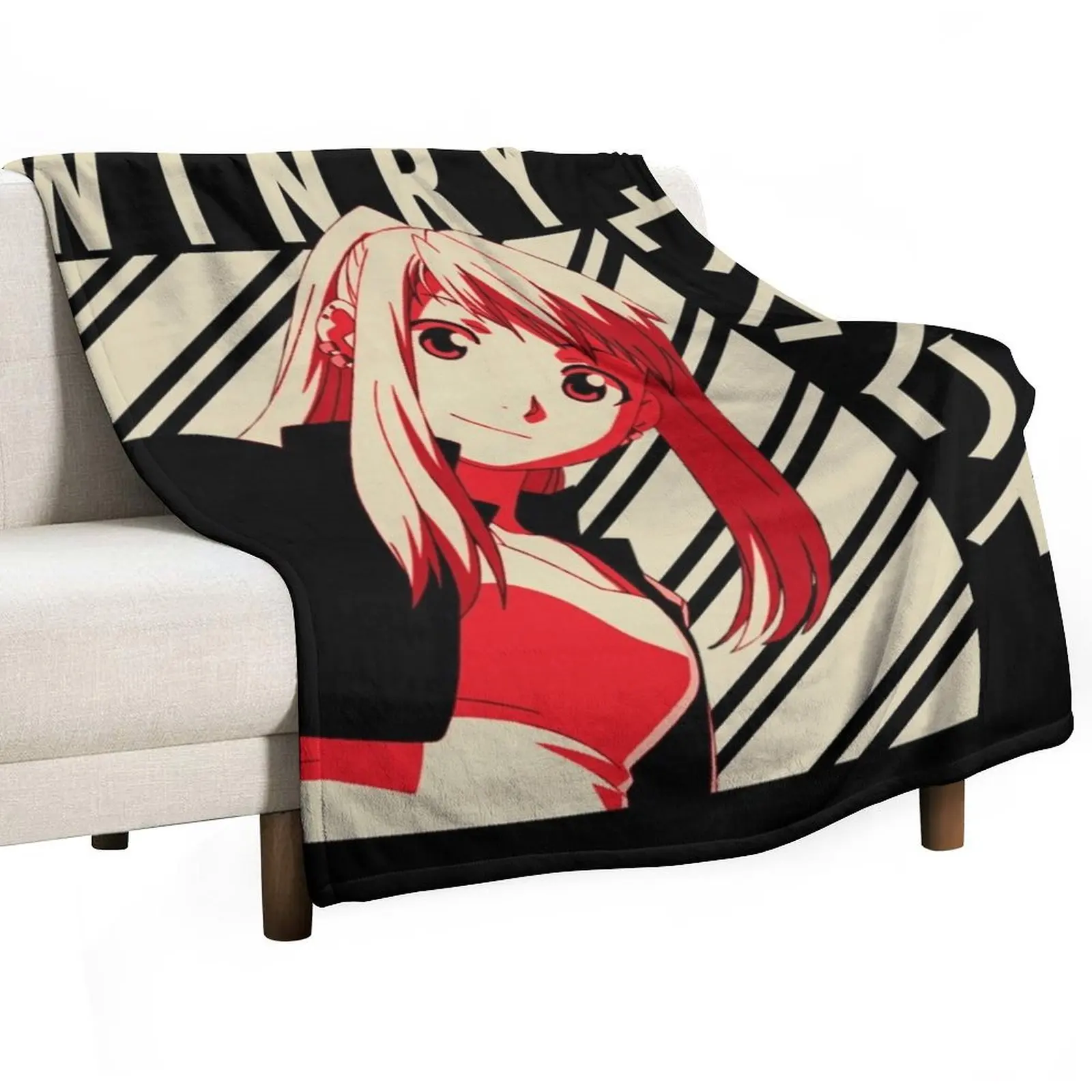 

Winry Rockbell - Vintage Art Throw Blanket Summer Beddings Sofas christmas decoration Blankets