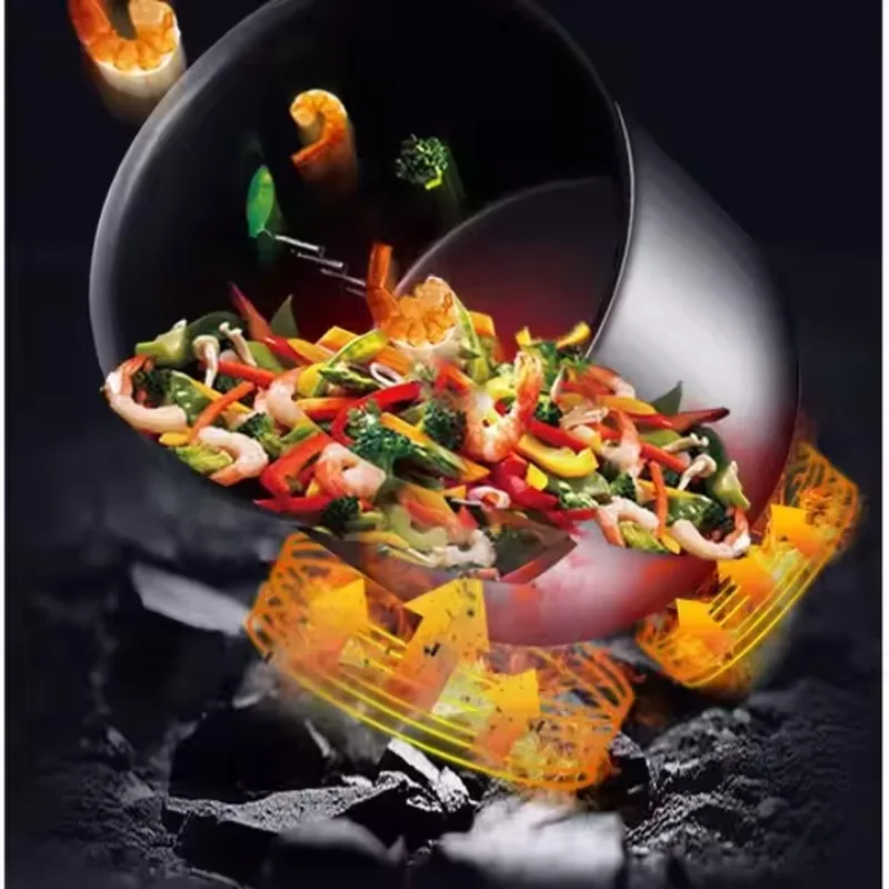 Custom Touch Screen Intelligent Cooking Robot Fried Rice Machine Auto Stir Fry Auto Add Water and Oil Commercial Kitchen Cooker