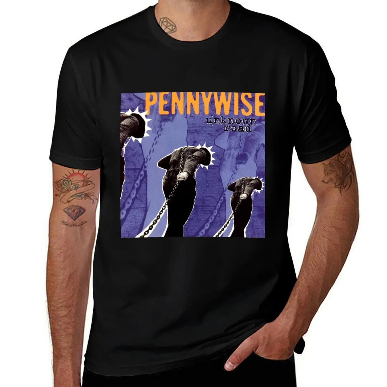

Pennywise unknown road T-Shirt Summer Sports Quick Dry T-Shirt