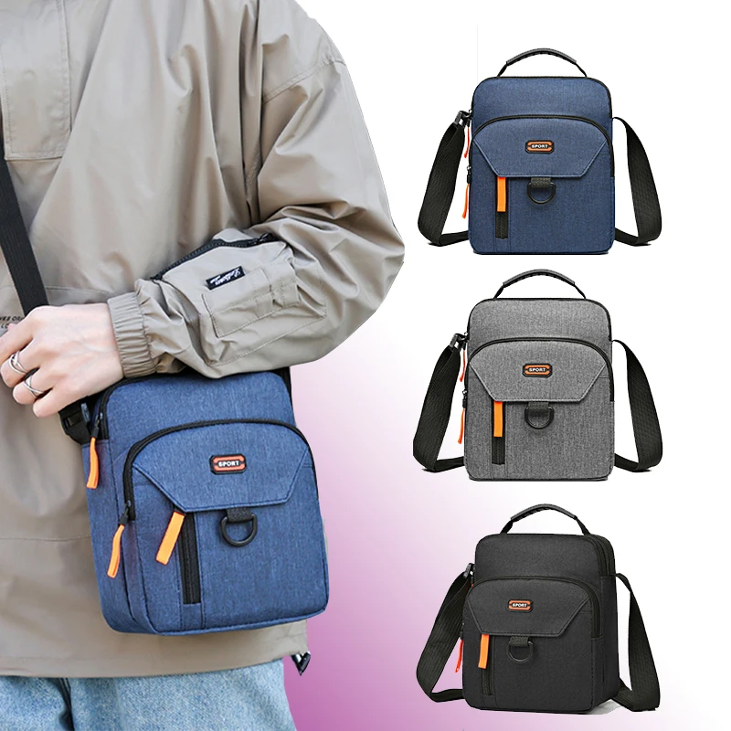 

Модная, универсальная, легкая и простая сумка через плечо, которую можно носить на одно плечо, с несколькими карманами.