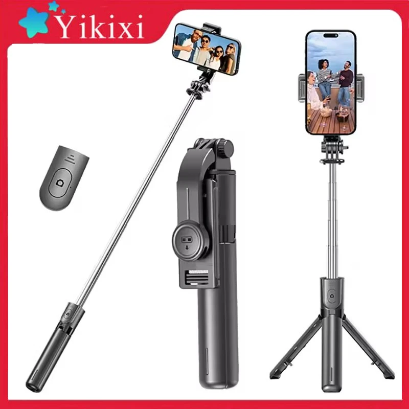 Selfie Stick Tripod Phone Stand Portable Mini Tripod with Wireless Bluetooth for Android and Iphone Smartphone Shooting Vlog