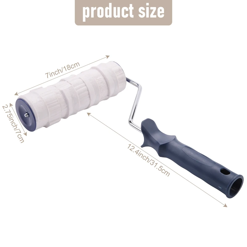 장식용 페인트 롤러 패턴 페인팅 도구, 벽 DIY 아트 페인트 질감 롤링 플라워 롤