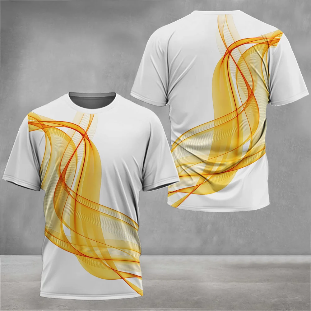 

Sports 3D printed men's T-shirt retro fashion men's quick drying short sleeved summer men's T-shirt
