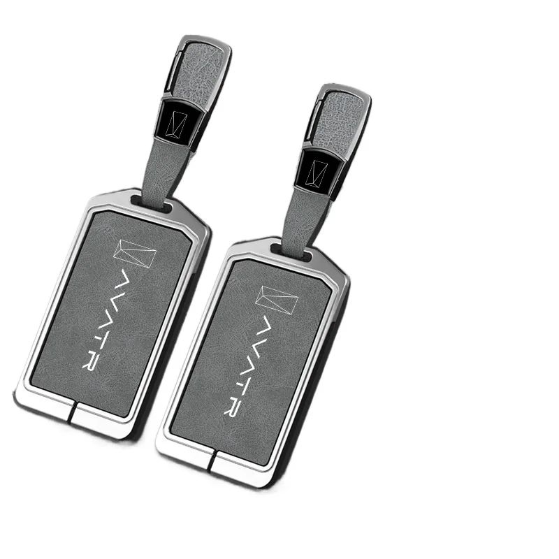 

Zinc Alloy NFC Card Cover for Avatr 11/06/07/12 Max/Pro, Heavy Duty Metal Protective KeyCase Shell with Keychain Keybag