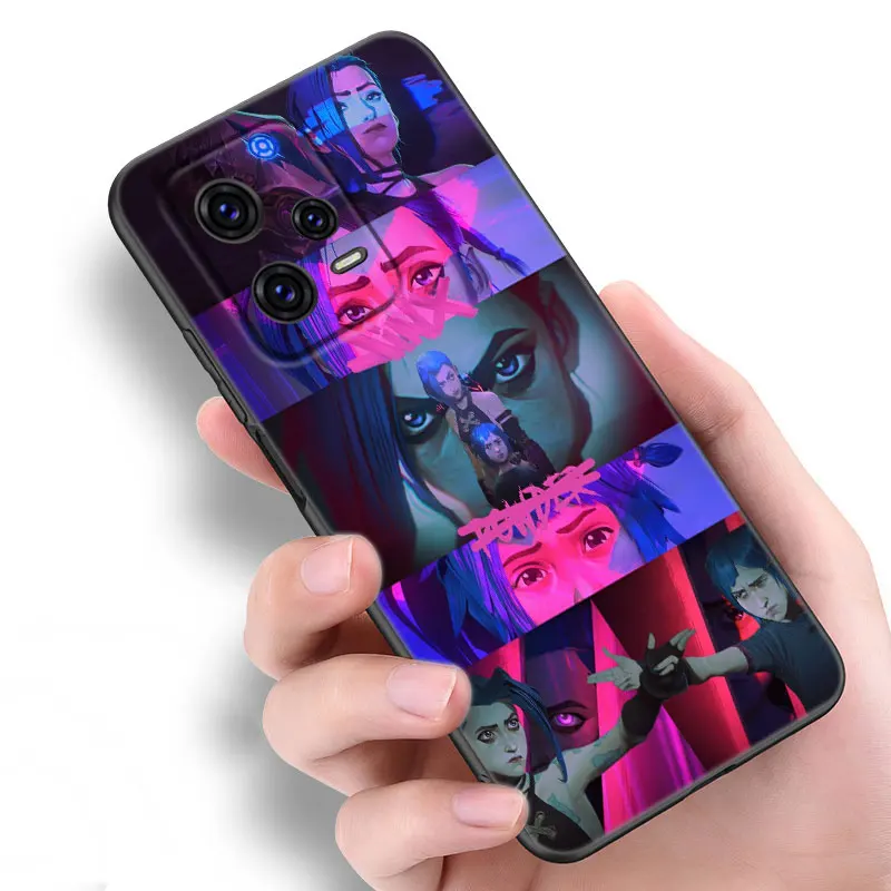 L-League of legends Phone Case For Xiaomi Redmi Note 8 9 10 11 11E 11T 11S 12 Pro 4G Plus 5G 8T 9S 10S 12S Black Silicone Cover