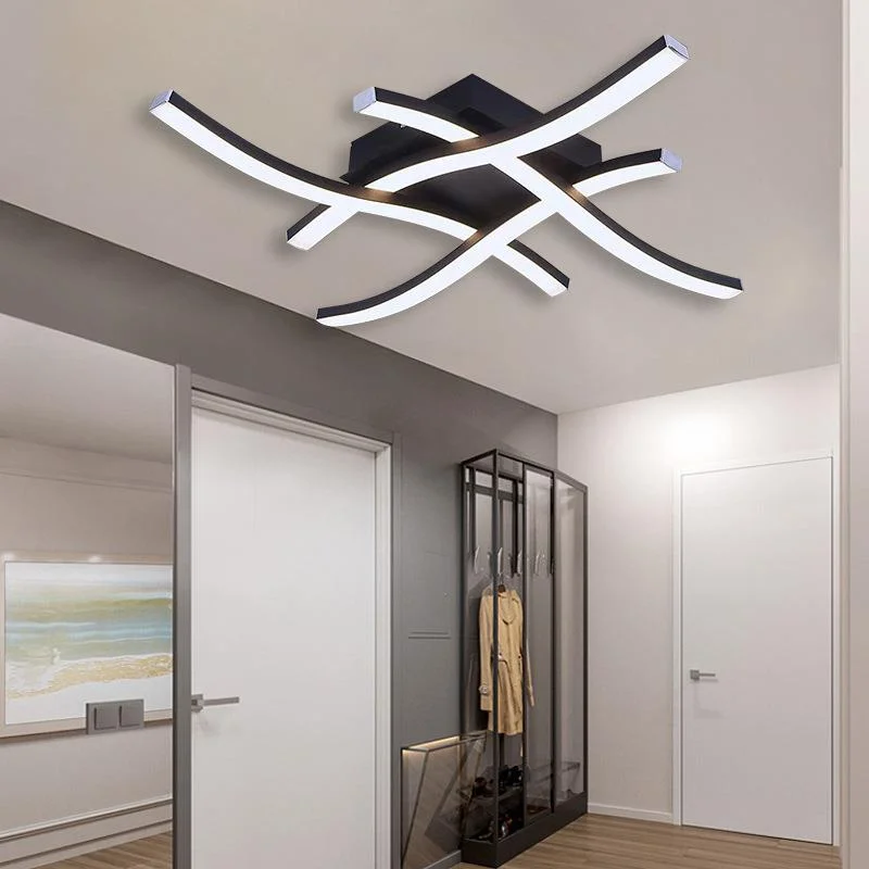 Modern LED Ceiling Light, 3-color Light, Home Lighting, Bedroom Balcony, Living Room, Dining Room, Kitchen, Home Lighting