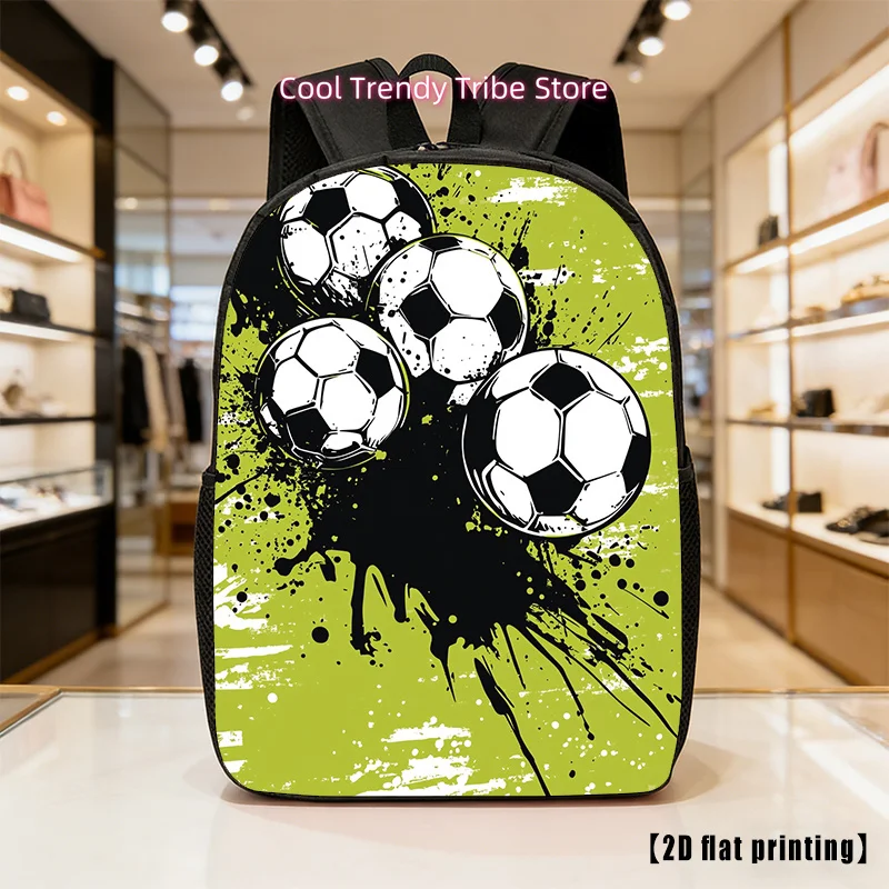 Soccer (1), a Spacious Unisex Backpack with Adjustable Straps, Side Compartments, Perfect for Everyday Use, Commuting, And Vario