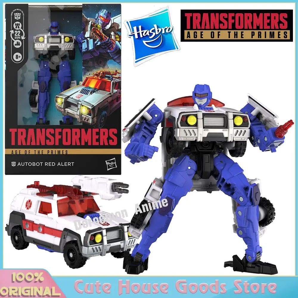 Auf Lager Original Hasbro Transformers Age of The Primes Voyager Class Autobot Red Alert Sammlerfilm-Actionmodell Kindergeschenk