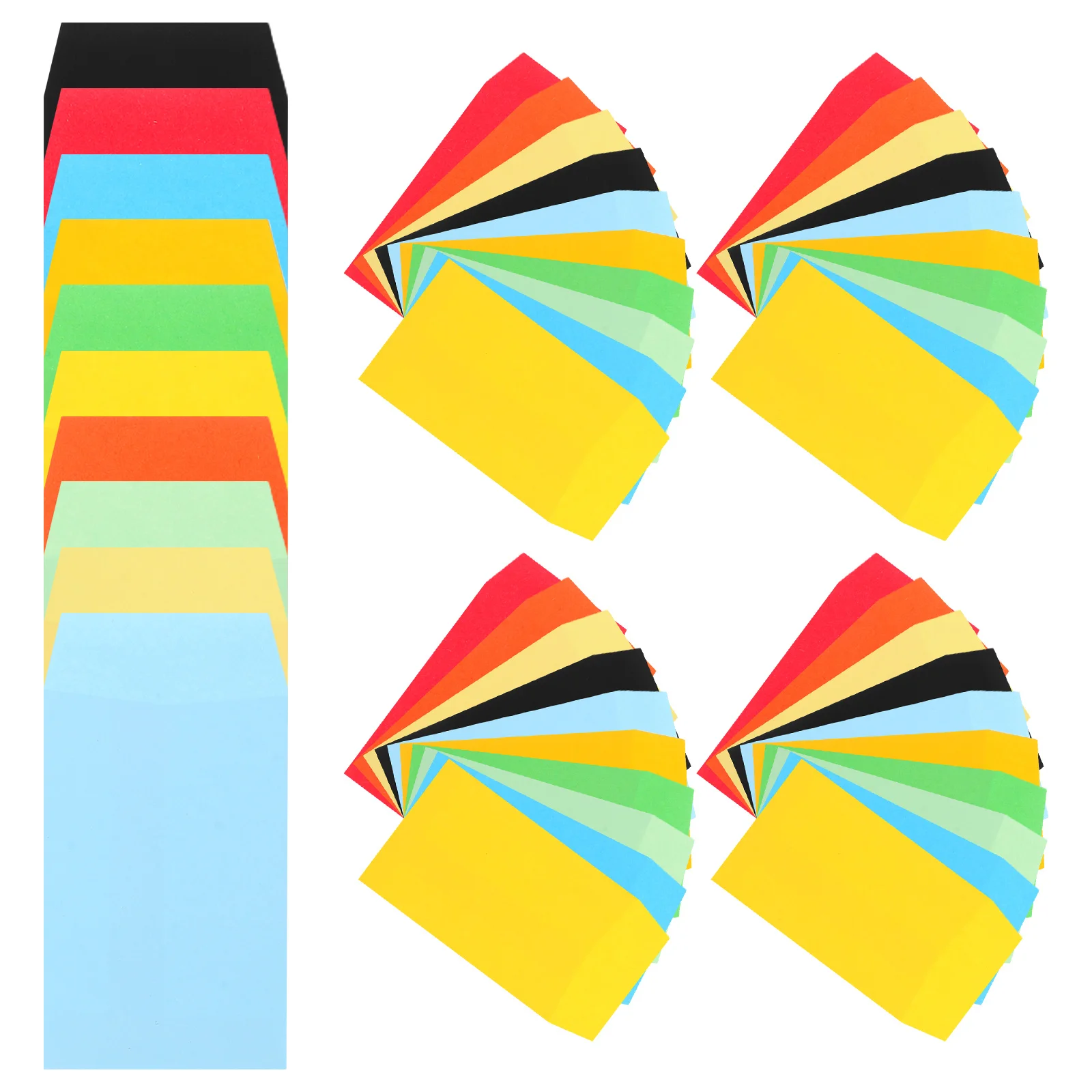 

50 Pcs Colored Small Envelopes 9x6cm Blank Paper Craftsmanship Coin Storage Cash Gift Invitation Cards Packing