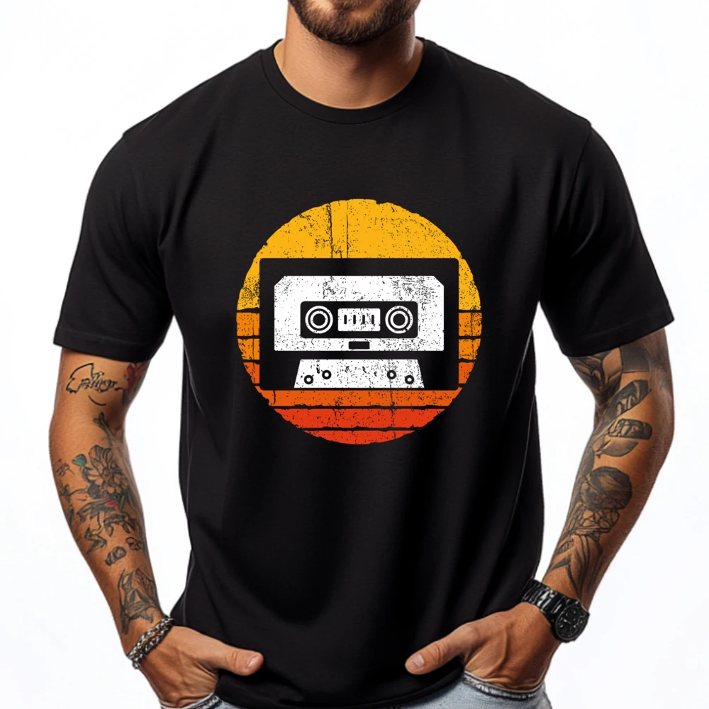 

1980s Mixtape Eighties Music 80s Cassette 3d Printed T Shirts Free Shipping Clothes Printed Camiseta Masculina
