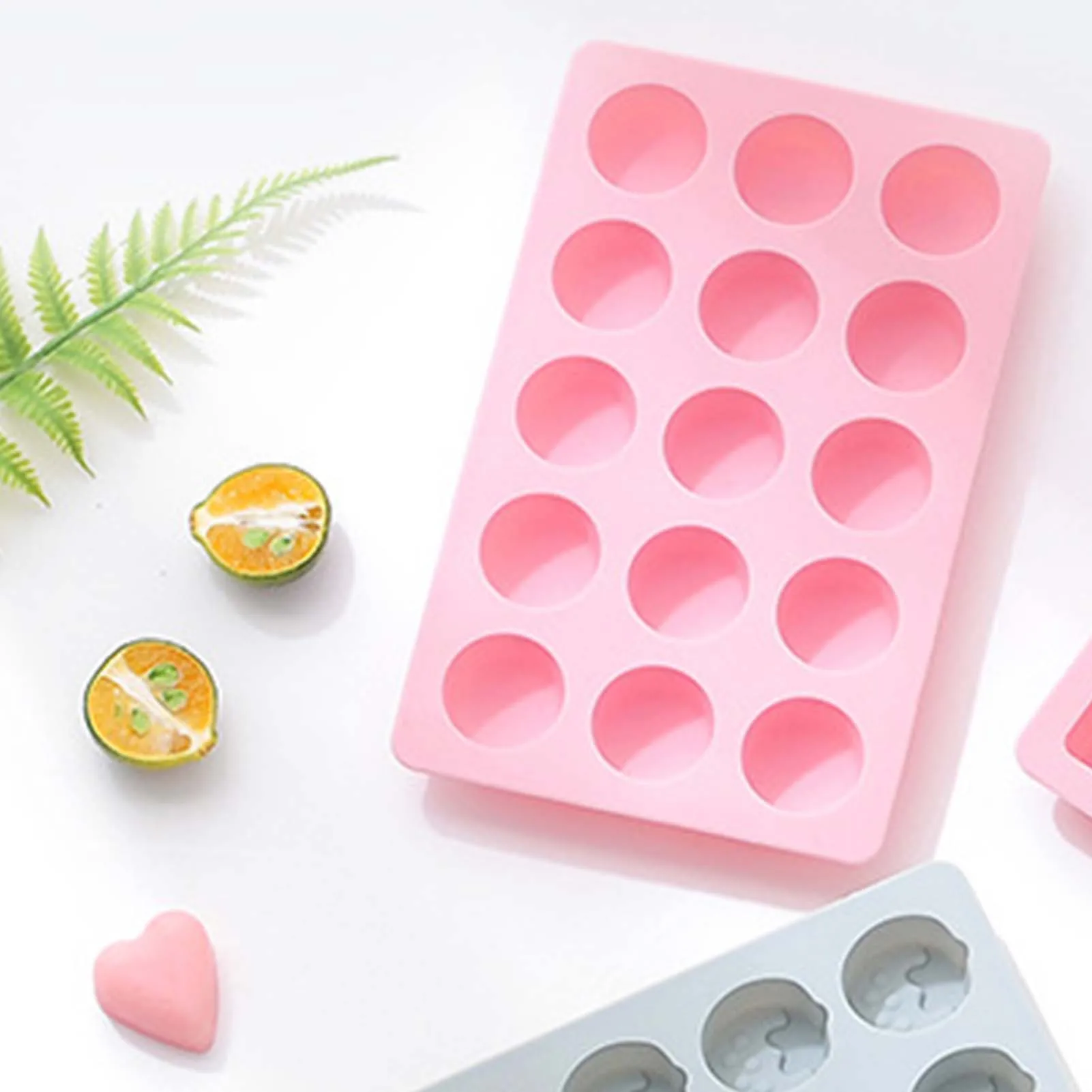 Round Frozen Ice Cube Trays Homemade Popsicle Cakesicle Mold Gift for Friends Family Members