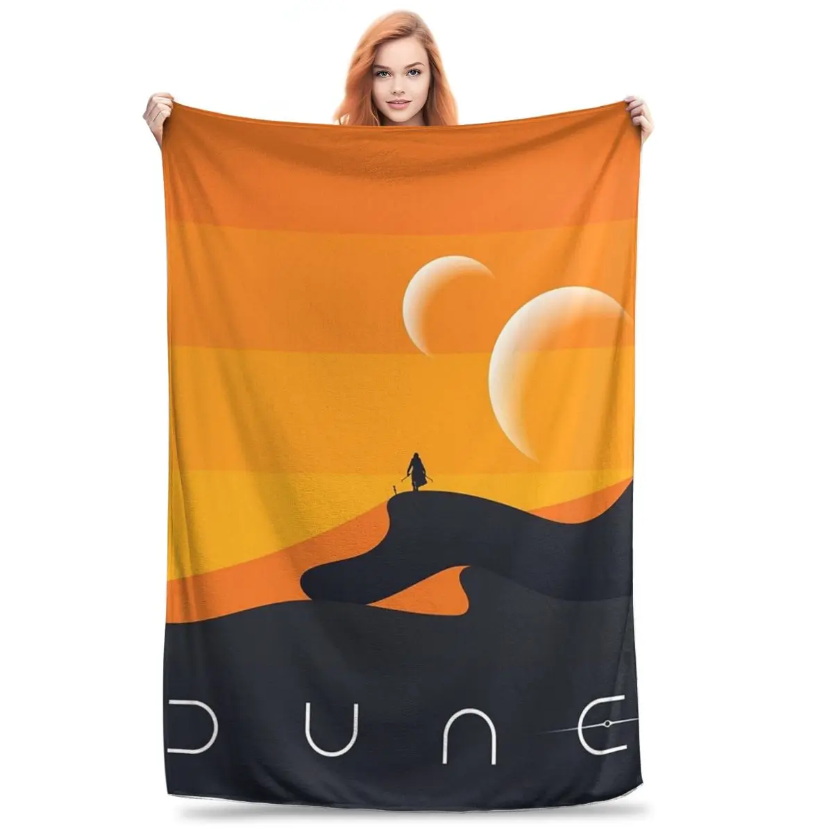 Dune 2021, Arrakis Poste Blanket Flannel Multi-function Throw Blankets Throw Blanket For Couch Bedding Outdoor Throws Bedspread