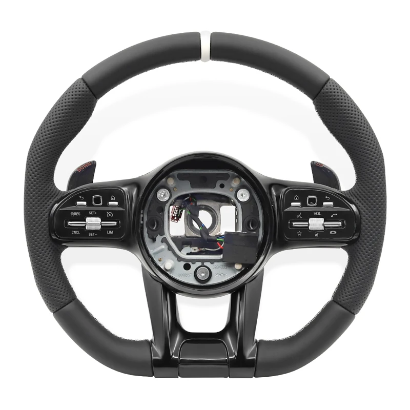 

Fit for Mercedes-Benz AMG Steering Wheel C190 W117 W166 W177 W197 W205 W213 W216 W217 W218 W222 W253 W257 W463 W464 GLE G63 C63