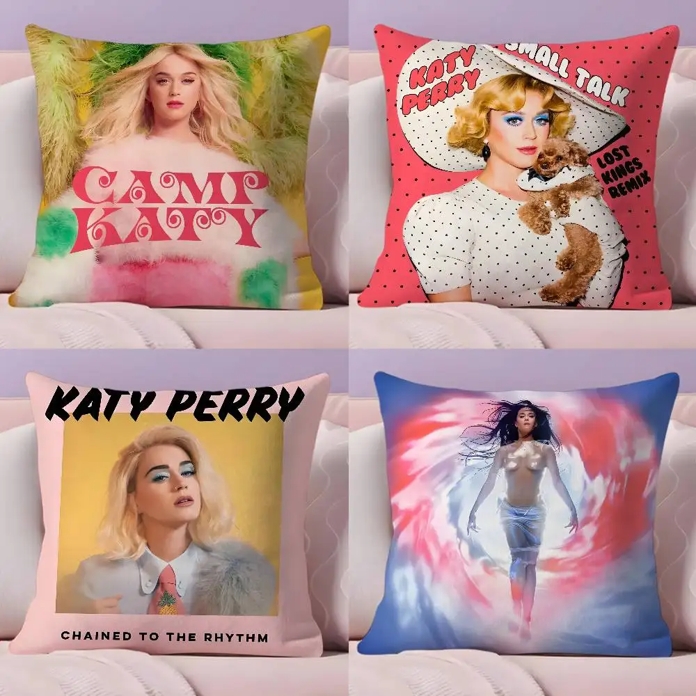 

Singer K-Katy P-Perry Album Pillow Case Pillowcase Ultra Soft Skin Friendly Fabric Cloud Like Comfort & Concealed Zipper