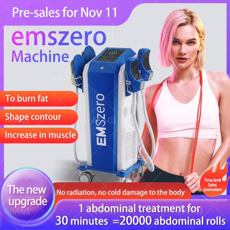 

2024 Emszero RF Fat Removal Machine EMSONE NEO 6500W High Power 15Tesla 5 Handles Body Sculpting Muscle Stimulate