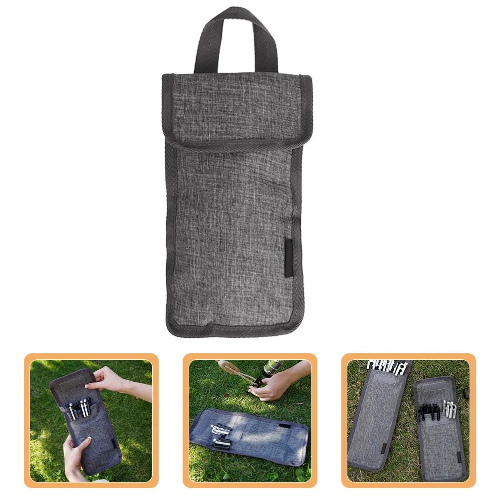 

Camping Storage Bag Oxford Cloth Tent Pegs Bag Portable Waterproof Outdoor Tent Stake Tool Organizer