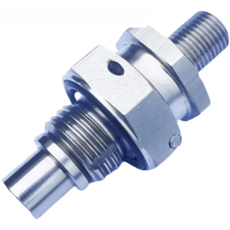 1pcs imported accum-ulator bla-dder inflation valve 5/16UNF8V1 replaces nitr-ogen noz-zle