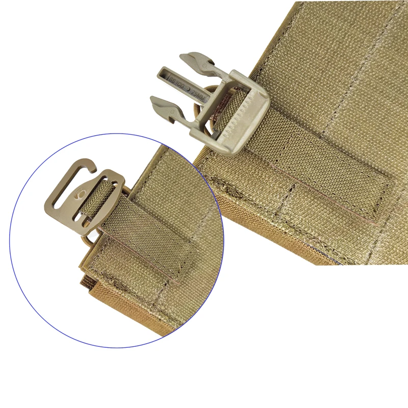 Taktyczna ładownica na magazynki Airsoft Plate Carrier ładownica na magazynki sprzęt laserowo cięty potrójny panel przedni MOLLE ładownica na magazynki akcesoria