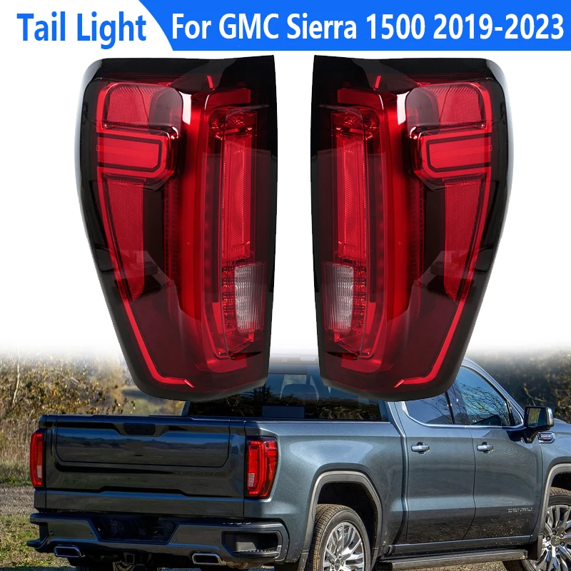 

For GMC Sierra 1500 2019 2020 2021 2022 2023 LED DRL Rear Tail Lights Brake Turn Signal Light Accessories 84831183 8483118