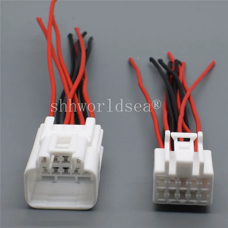 

Shhworldsea 1 комплект 10-контактных автомобильных электрических разъемов для VW BMW Audi Toyota NISSAN 6248-5276 6249-1235 6248-5311