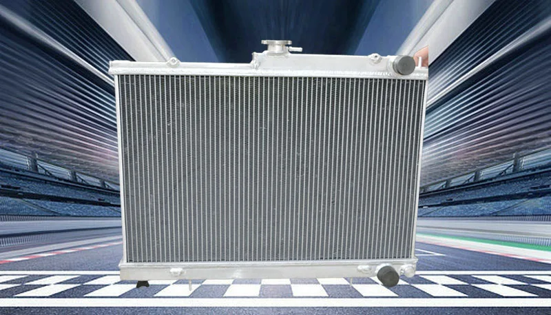 Aluminum Radiator+fan For 94-98 NISSAN SKYLINE R33 R34 GTR GTS-T GTST RB25DET Manual