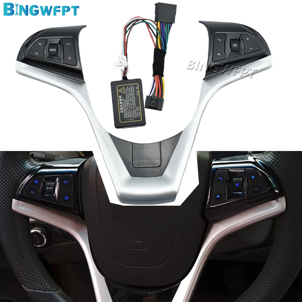 

Audio Switch For Chevrolet Cruze 2009 2010 2011 2012 2013 2014 Modified Multifunction Steering Wheel Control Button