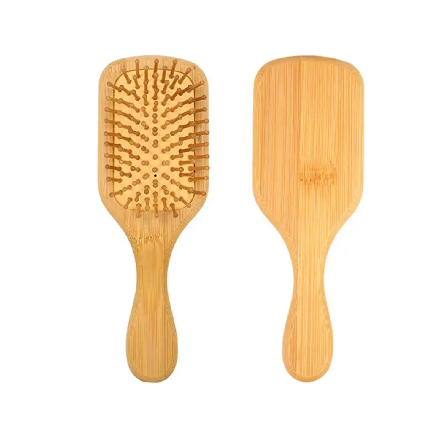 

Large Wooden Natural Hair Comb with Scalp Massage for Volume and Long Hair Brushing