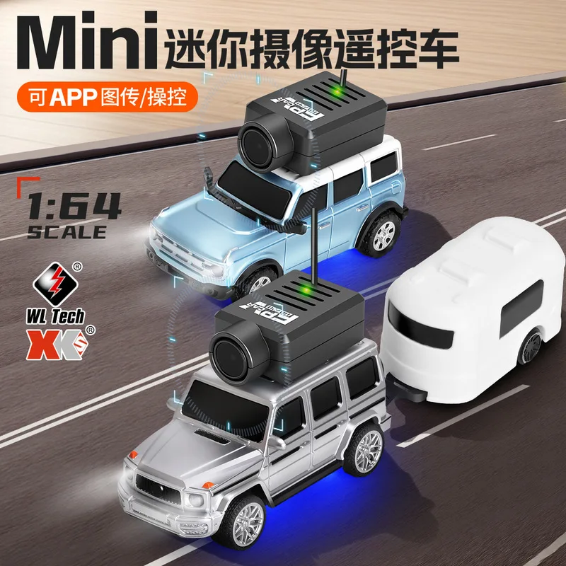 

Weili 6405-C Remote Control Car Toy Magnetic Absorption Mobile Phone App Camera Miniature Vehicle Model Parent Child Toys