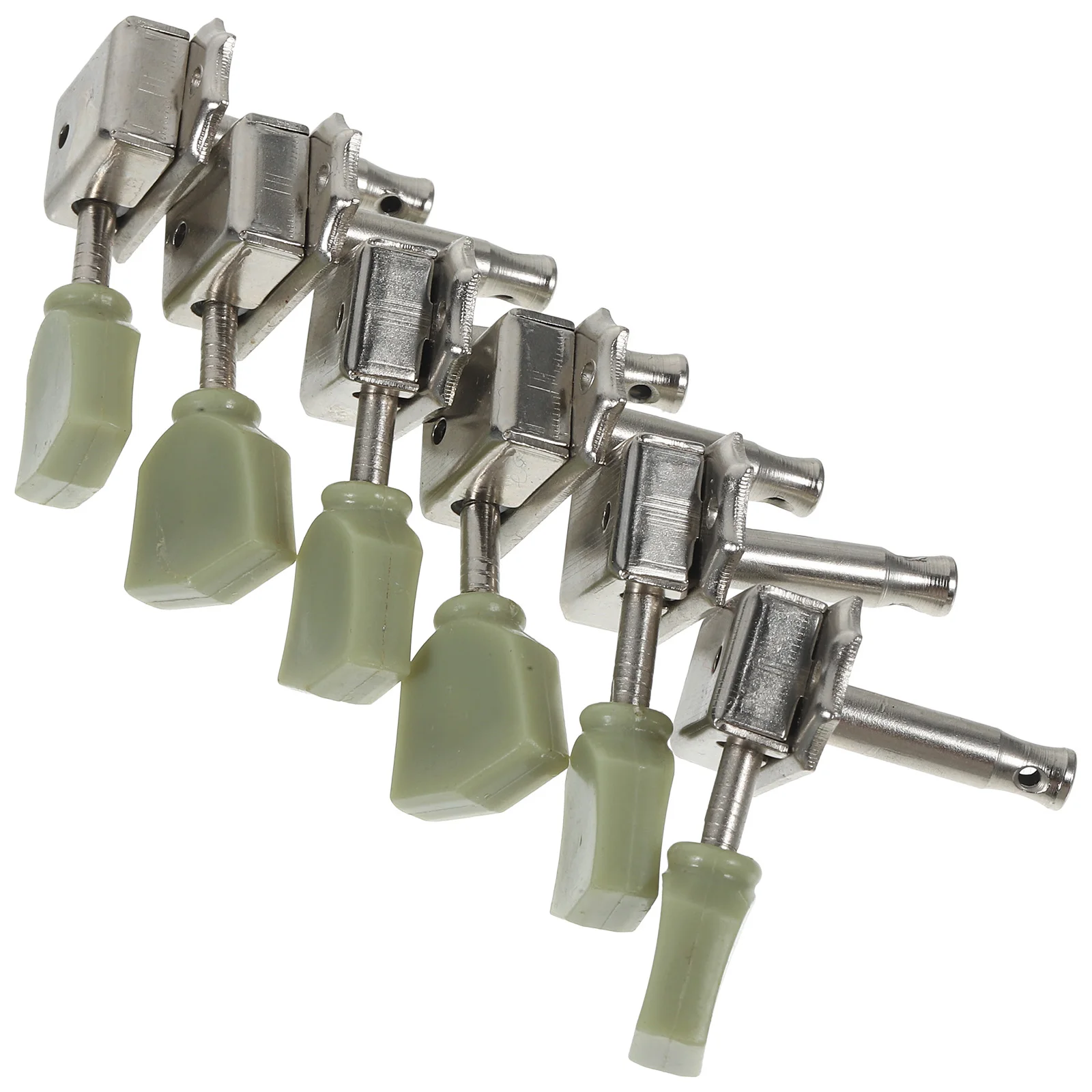 

6pcs Metal Tuners Electric Guitar Tuning Pegs Universal Fit Guitar Accessories Instrument Parts Locking Pegs Stable Tuning Tools