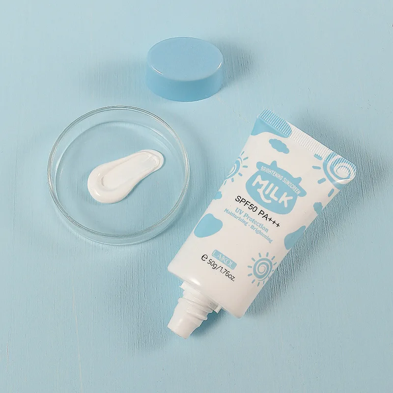 

Anti Sun Facial Protection Cream SPF 50 Milk Sunscreen Facial Body Sunscreen Hydrate Sun Cream Sunblock Skin Protective Cream