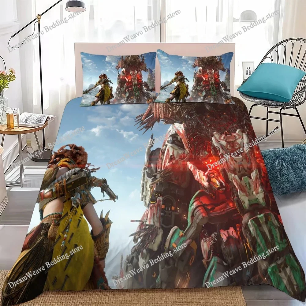 

Horizon F-Forbidden West Duvet Cover Set Home Style Bedding Soft Laundry Cotton Bed Student Dormitory Gift
