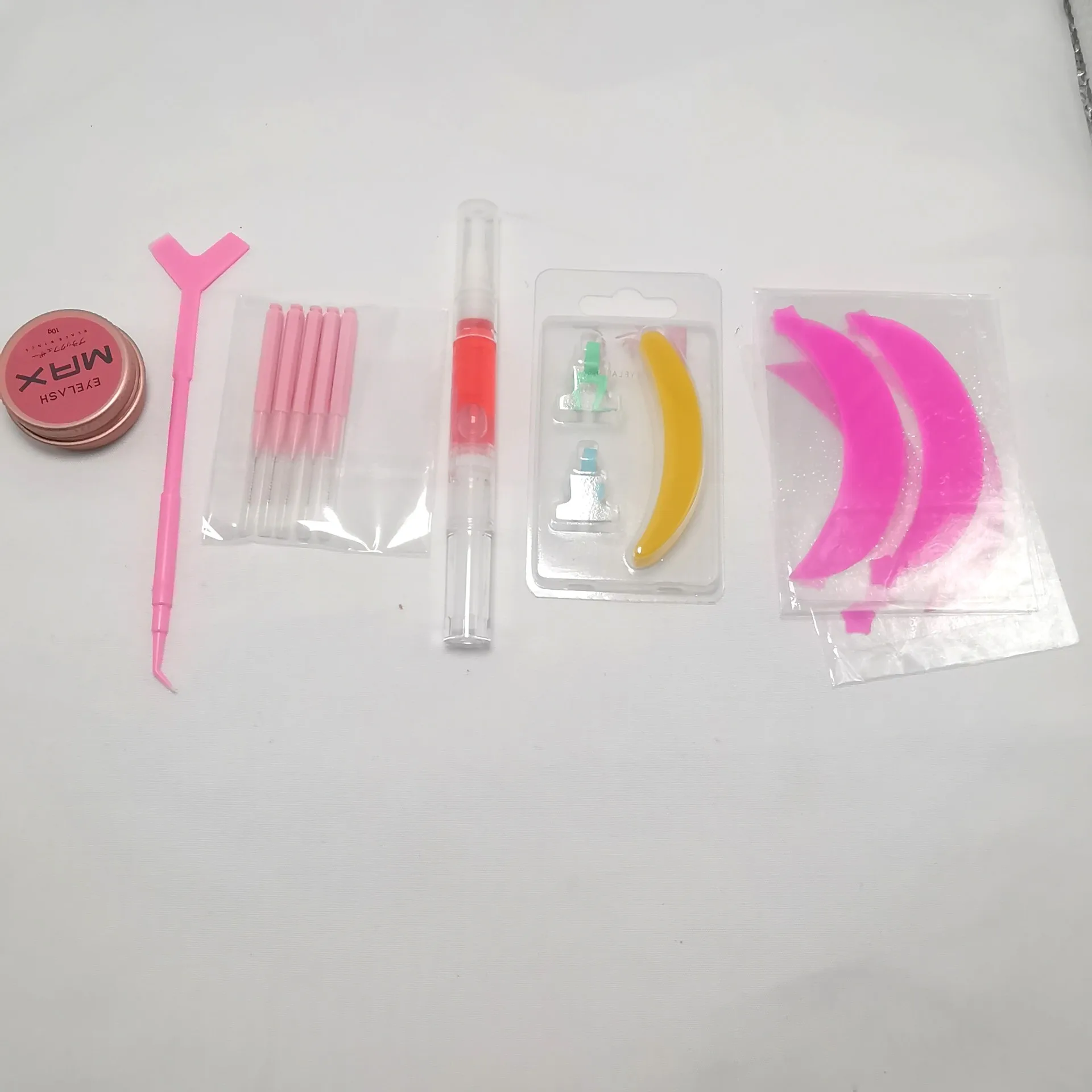 Kit Separador De Enxerto De Cílios, Extensão De Cílios, Almofadas De Silicone, Conjunto Separador, Iniciantes Maquiagem Ferramenta