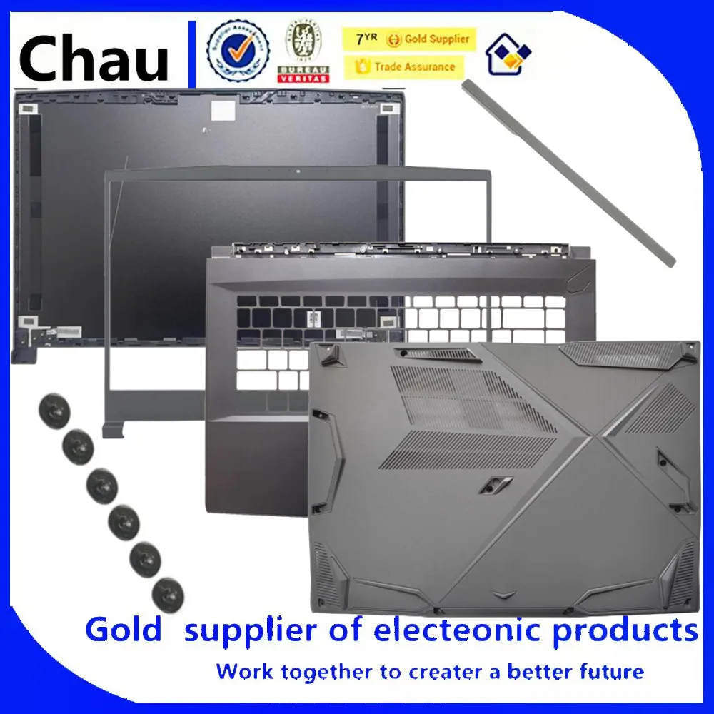 New For Chau Thin 15 B12U B13U MS-16RC MS-16RK MS-16R8 Laptop LCD Back Cove/LCD Bezel /Palmrest/Bottom/Hinge cover