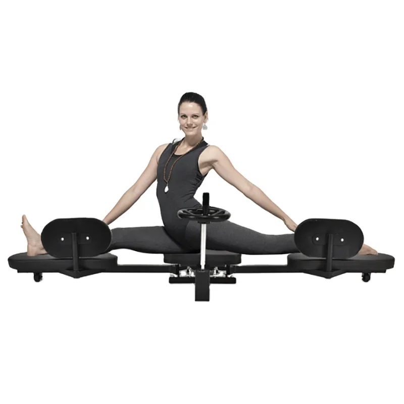 

Yoga One Word Horse Trainer Open Crotch Press Adjustable Multi-function Pull Leg Stretcher Split Machine Stretching Black Carton