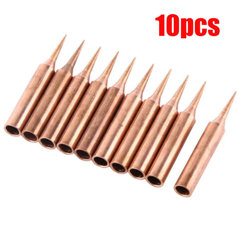 Replacement Accessories Soldering Iron Tips Kit Spare Parts Station For Attachment 10pcs Set Solder Screwdriver