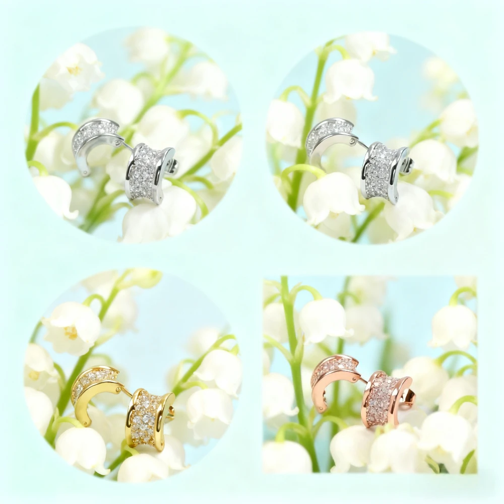 

Модные аксессуары 2025 года, изысканные серьги, модные роскошные женские украшения для фестиваля, банкета и свадебных подарков