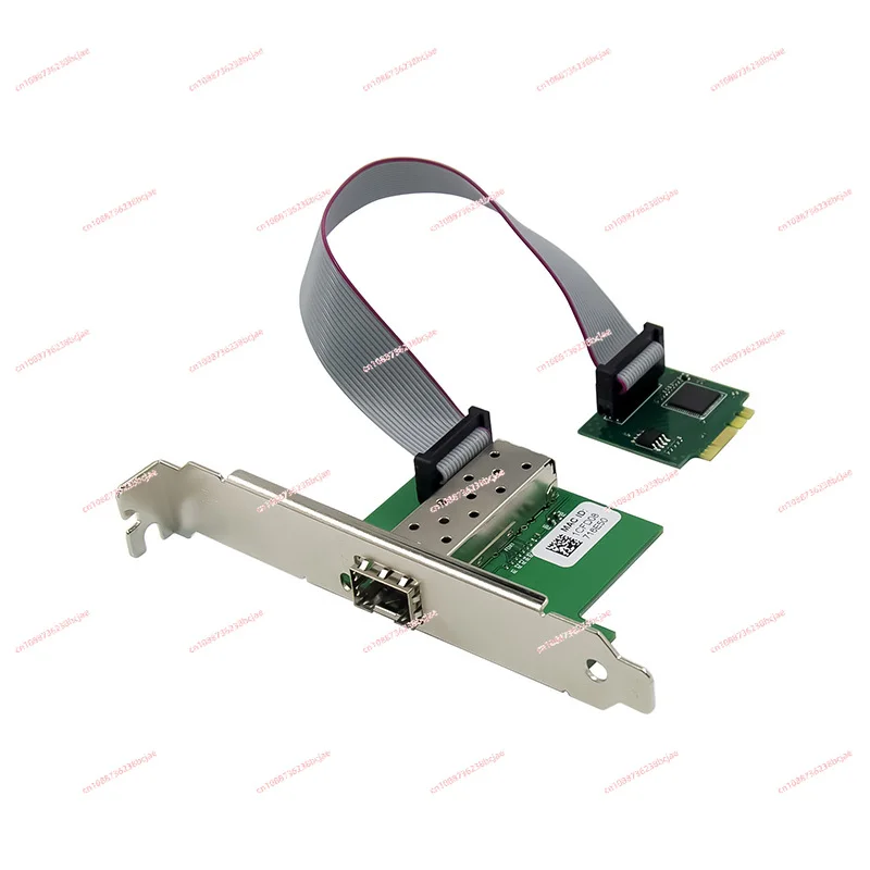 M.2 A + E Gigabit fiber server network interface card Intel I210AS single optical port SFP fiber LC adapter