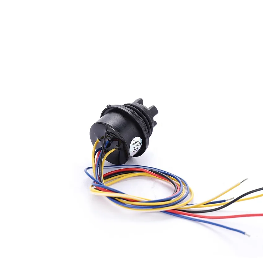 Hall-Effect Double Axis Thumb Operation Precise Joystick Controller for Construction Vehicles Marine Vessels Replace Apem