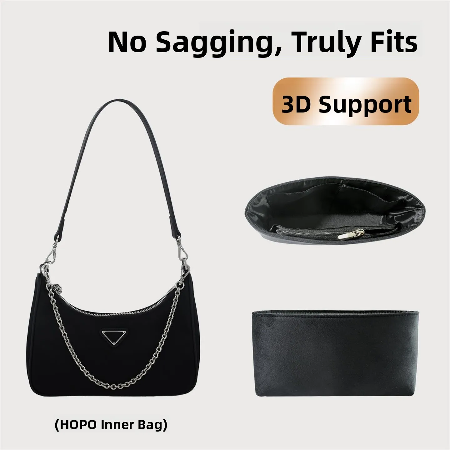 

Вельветовая сумка-хобо 3-в-1 с внутренним отделением, модный аксессуар, кожаные изделия