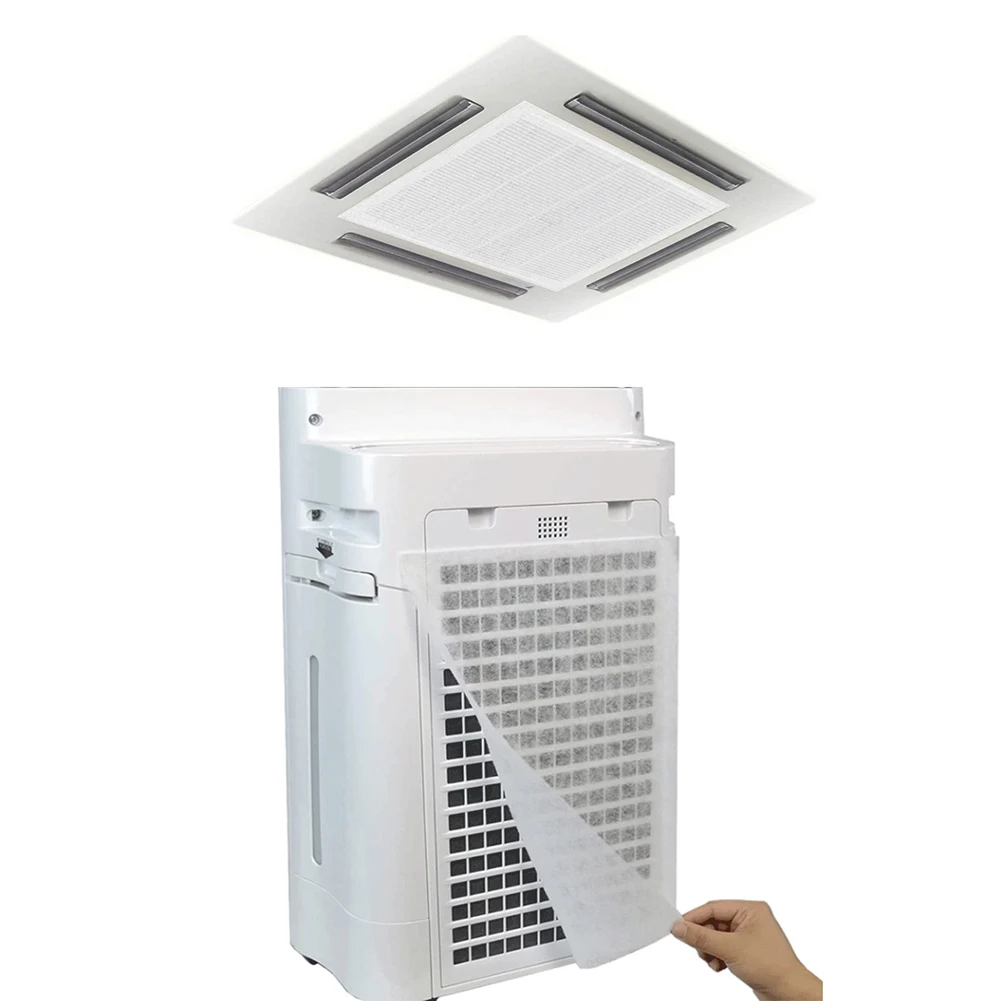 Filtrazione elettrostatica Filtro aria condizionata Dimensioni filtro personalizzabili per installazioni fai-da-te Compatibile con tutte le prese d'aria