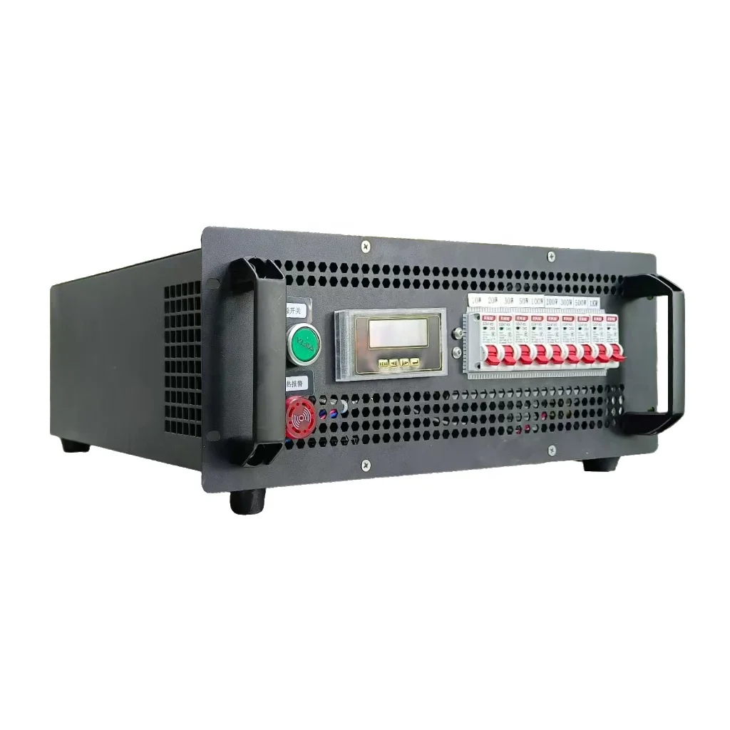 

Testing the Performance of 2.2KW 220V AC 4U Rack Load Bank Ac Resistive Load Bank for Inverter