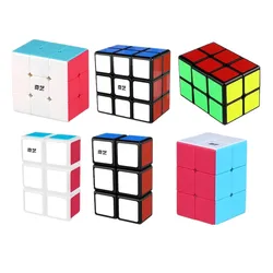 Cubo mágico da velocidade para crianças, brinquedos educativos do enigma para crianças, 1x2x3, 2x2x3, 2x2x3, 2x3, 123 223, 233, 133